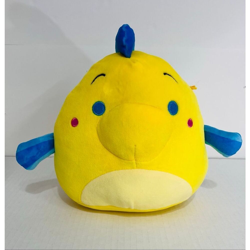 Squishmallows Disney The Little Mermaid Flounder   8”